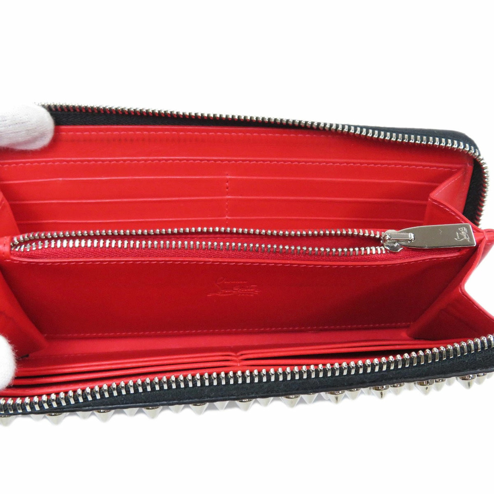 Christian Louboutin Spike Motif Long Wallet Calfskin - Picture 4 of 6